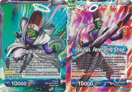 Paikuhan Paikuhan Penetrating Strike BT12 027 Uncommon Foil Paikuhan Paikuhan Penetrating Strike BT12 027 Uncommon Foil