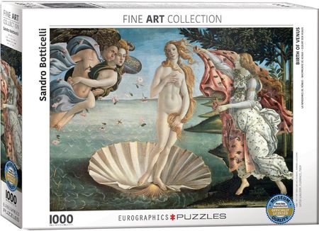 Birth of Venus 1000 Piece Puzzle by Sandro Botticelli Eurographics Puzzles Eurographics Puzzles Birth of Venus 1000 Piece Puzzle by Sandro Botticelli Eurographics Puzzles Eurographics Puzzles