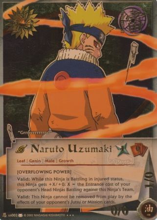 2007 Naruto CCG: Eternal Rivalry - [Base] - 1st Edition #NUS007