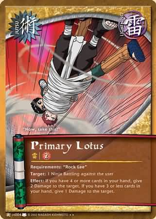 Primary Lotus J US004 Rare Primary Lotus J US004 Rare