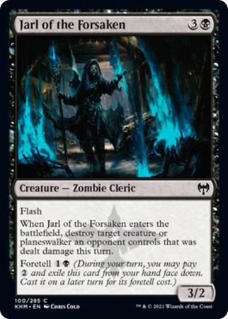 Jarl of the Forsaken 100 285 Kaldheim Singles Jarl of the Forsaken 100 285 Kaldheim Singles