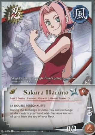 Sakura Haruno N US006 Rare Sakura Haruno N US006 Rare