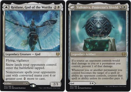 Reidane God of the Worthy Valkmira Protector s Shield 021 285 Kaldheim Singles Reidane God of the Worthy Valkmira Protector s Shield 021 285 Kaldheim Singles