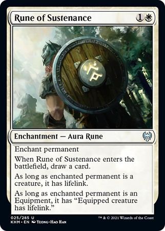 Rune of Sustenance 025 285 Rune of Sustenance 025 285