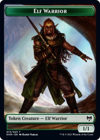 Elf Warrior Token 015 023 Kaldheim Elf Warrior Token 015 023 Kaldheim