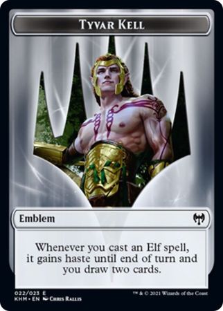 Tyvar Kell Emblem Token 022 023 Kaldheim Kaldheim Singles Tyvar Kell Emblem Token 022 023 Kaldheim Kaldheim Singles