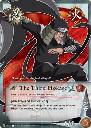 The Third Hokage N US031 Uncommon Naruto Eternal Rivalry The Third Hokage N US031 Uncommon Naruto Eternal Rivalry