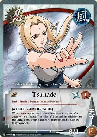 Tsunade N US029 Uncommon Naruto Eternal Rivalry Tsunade N US029 Uncommon Naruto Eternal Rivalry