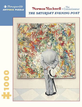 Norman Rockwell The Connoisseur 1000 Piece Puzzle Pomegranate Puzzles Pomegranate Puzzles Norman Rockwell The Connoisseur 1000 Piece Puzzle Pomegranate Puzzles Pomegranate Puzzles