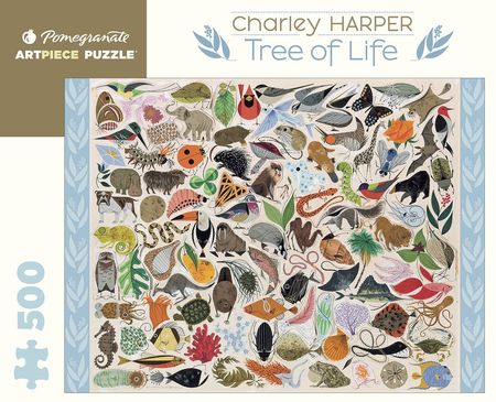 Charley Harper Tree of Life 500 Piece Puzzle Pomegranate Puzzles Pomegranate Puzzles Charley Harper Tree of Life 500 Piece Puzzle Pomegranate Puzzles Pomegranate Puzzles