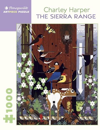Charley Harper The Sierra Range 1000 Piece Puzzle Pomegranate Puzzles Pomegranate Puzzles Charley Harper The Sierra Range 1000 Piece Puzzle Pomegranate Puzzles Pomegranate Puzzles