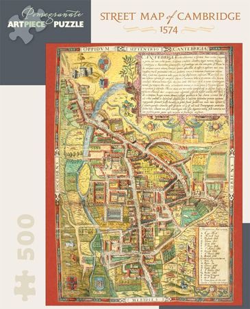 Street Map of Cambridge 1574 500 Piece Puzzle Pomegranate Puzzles Pomegranate Puzzles Street Map of Cambridge 1574 500 Piece Puzzle Pomegranate Puzzles Pomegranate Puzzles