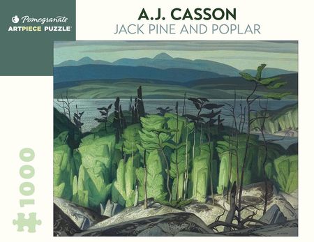 A J Casson Jack Pine and Poplar 1000 Piece Puzzle Pomegranate Puzzles Pomegranate Puzzles A J Casson Jack Pine and Poplar 1000 Piece Puzzle Pomegranate Puzzles Pomegranate Puzzles