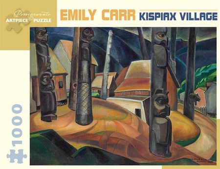 Emily Carr Kispiax Village 1000 Piece Pomegranate Puzzles Pomegranate Puzzles Emily Carr Kispiax Village 1000 Piece Pomegranate Puzzles Pomegranate Puzzles