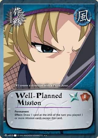 Well Planned Mission M US015 Rare Well Planned Mission M US015 Rare