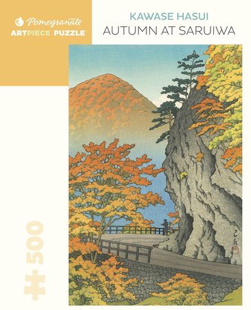 Kawase Hasui Autumn at Saruiwa 500 Piece Puzzle Pomegranate Puzzles Pomegranate Puzzles Kawase Hasui Autumn at Saruiwa 500 Piece Puzzle Pomegranate Puzzles Pomegranate Puzzles