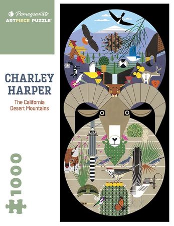 Charley Harper The California Desert Mountains 1000 Piece Pomegranate Puzzles Pomegranate Puzzles Charley Harper The California Desert Mountains 1000 Piece Pomegranate Puzzles Pomegranate Puzzles
