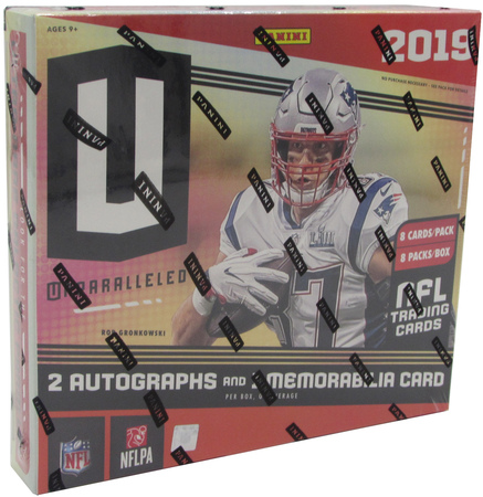 2019 Panini Unparalleled Hobby Box Panini 94010 Football Trading Card Sealed Product 2019 Panini Unparalleled Hobby Box Panini 94010 Football Trading Card Sealed Product