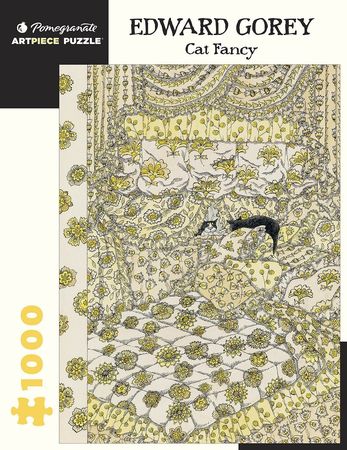 Edward Gorey Cat Fancy 1000 Piece Puzzle Pomegranate Puzzles Pomegranate Puzzles Edward Gorey Cat Fancy 1000 Piece Puzzle Pomegranate Puzzles Pomegranate Puzzles