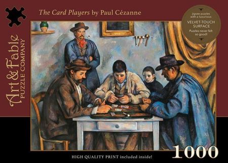 The Card Player 1000 Piece Puzzle Art Fable Puzzles Art Fable Puzzles The Card Player 1000 Piece Puzzle Art Fable Puzzles Art Fable Puzzles