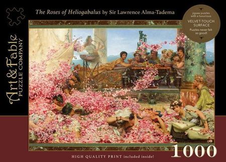 The Roses of Heliogabalus 1000 Piece Puzzle Art Fable Puzzles Art Fable Puzzles The Roses of Heliogabalus 1000 Piece Puzzle Art Fable Puzzles Art Fable Puzzles