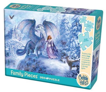 Ice Dragon Family Pieces 350 Piece Puzzle Cobble Hill Puzzles Ice Dragon Family Pieces 350 Piece Puzzle Cobble Hill Puzzles