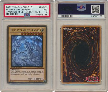 PSA 10 Blue Eyes White Dragon OCG Ghost Rare | ubicaciondepersonas.cdmx ...