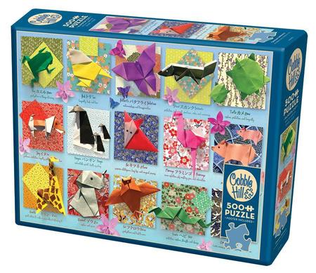 Origami Animals 500 Piece Puzzle Cobble Hill Puzzles Origami Animals 500 Piece Puzzle Cobble Hill Puzzles