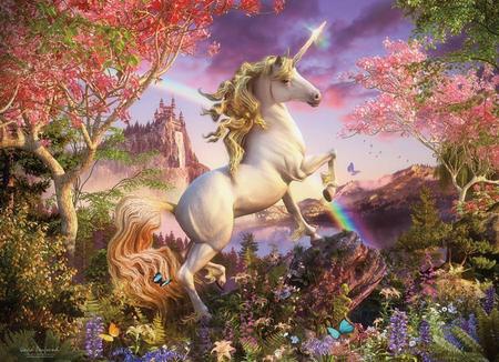 Realm of the Unicorn 350 Piece Puzzle Cobble Hill Puzzles Realm of the Unicorn 350 Piece Puzzle Cobble Hill Puzzles