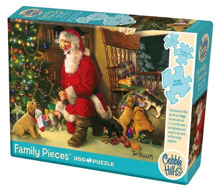 Santa s Lucky Stocking 350 Piece Puzzle Cobble Hill Puzzles Santa s Lucky Stocking 350 Piece Puzzle Cobble Hill Puzzles
