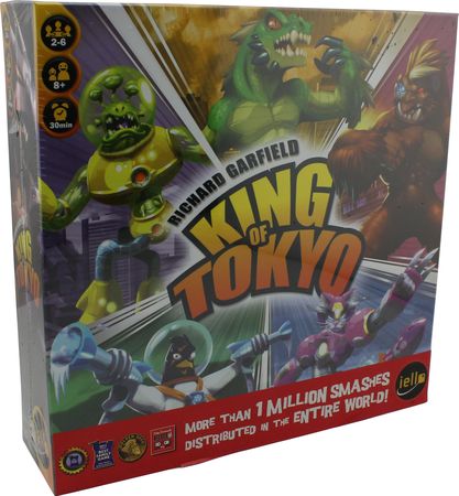 King of Tokyo Second Edition IELLO 51314 Fighting Games King of Tokyo Second Edition IELLO 51314 Fighting Games