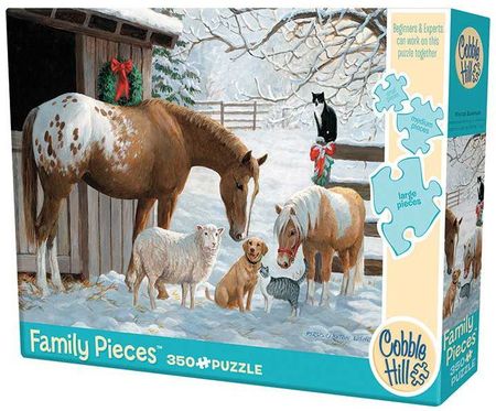 Winter Barnyard 350 Piece Puzzle Cobble Hill Puzzles Cobble Hill Puzzles Winter Barnyard 350 Piece Puzzle Cobble Hill Puzzles Cobble Hill Puzzles