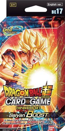 Dragon Ball Super Expansion Set 17 Saiyan Boost Bandai Dragon Ball Super Expansion Set 17 Saiyan Boost Bandai