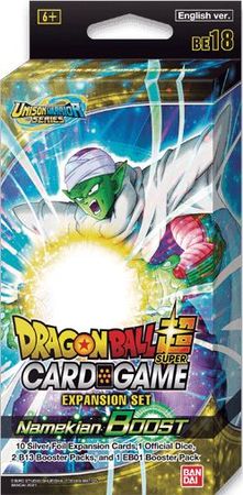 Dragon Ball Super Expansion Set 18 Namekian Boost Bandai Dragon Ball Super Sealed Product Dragon Ball Super Expansion Set 18 Namekian Boost Bandai Dragon Ball Super Sealed Product