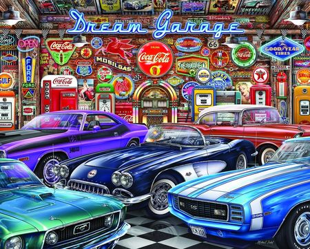 Dream Garage 1000 Piece Puzzle Springbok Puzzles Springbok Puzzles Dream Garage 1000 Piece Puzzle Springbok Puzzles Springbok Puzzles