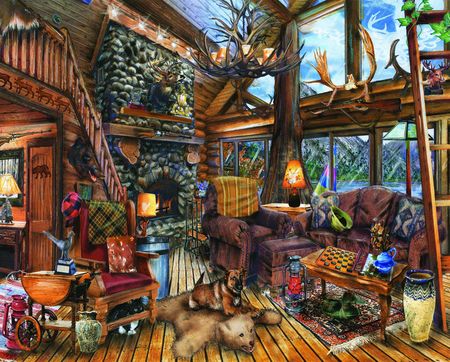 The Hunting Lodge 1000 Piece Puzzle Springbok Puzzles Springbok Puzzles The Hunting Lodge 1000 Piece Puzzle Springbok Puzzles Springbok Puzzles