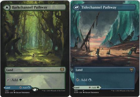 Barkchannel Pathway Tidechannel Pathway 290 Alternate Art Borderless Barkchannel Pathway Tidechannel Pathway 290 Alternate Art Borderless