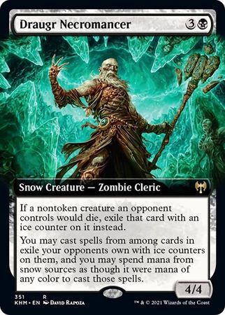 Draugr Necromancer 351 Extended Art Draugr Necromancer 351 Extended Art