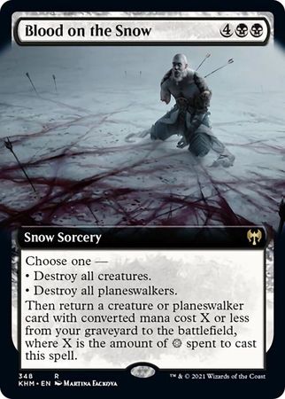 Blood on the Snow 348 Extended Art Blood on the Snow 348 Extended Art