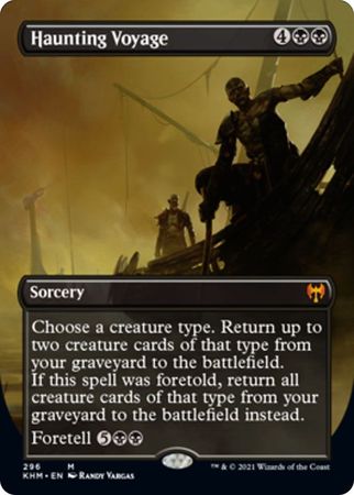 Haunting Voyage 296 Alternate Art Borderless Haunting Voyage 296 Alternate Art Borderless