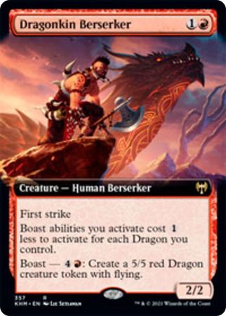 Dragonkin Berserker 357 Extended Art Dragonkin Berserker 357 Extended Art