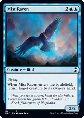 Mist Raven 041 Kaldheim Commander Singles Mist Raven 041 Kaldheim Commander Singles