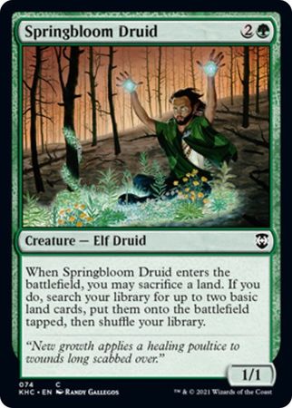 Springbloom Druid 074 Springbloom Druid 074