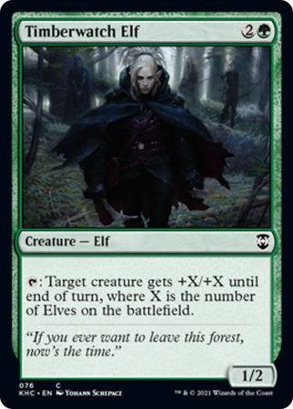 Timberwatch Elf 076 Timberwatch Elf 076