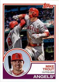Mike Trout 2018 Topps Update 83 42 1983 Retro 2018 Topps Update 1983 Retro Mike Trout 2018 Topps Update 83 42 1983 Retro 2018 Topps Update 1983 Retro