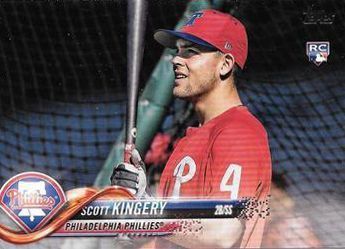 Scott Kingery 2018 Topps Update US14 Rookie Variation SP Batting Practice 2018 Topps Update Scott Kingery 2018 Topps Update US14 Rookie Variation SP Batting Practice 2018 Topps Update