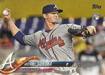 Michael Soroka 2018 Topps Update US68 Rookie SSP Variation Horizontal 2018 Topps Update Michael Soroka 2018 Topps Update US68 Rookie SSP Variation Horizontal 2018 Topps Update