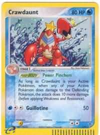 Crawdaunt - 3/97 - Holo Rare