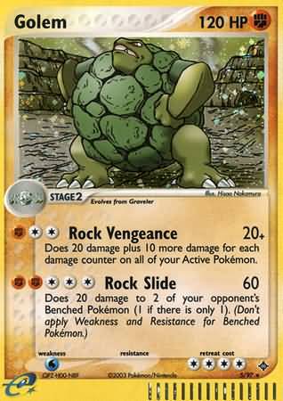 Golem - Ex Dragon - Pokemon | TrollAndToad