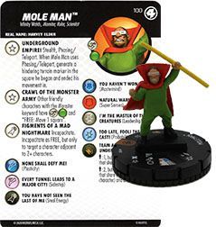 Mole Man 100 Fantastic Four Marvel Heroclix Fantastic Four Singles Mole Man 100 Fantastic Four Marvel Heroclix Fantastic Four Singles